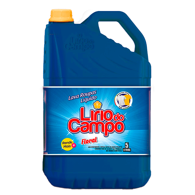 LAVA ROUPAS FLORAL (AZUL) 5L