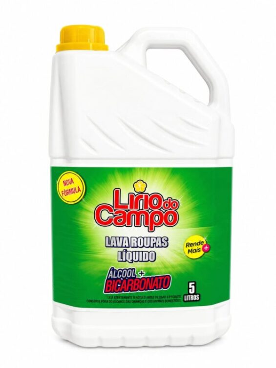 LAVA ROUPAS C/ÁLCOOL BICARBONATO 5L
