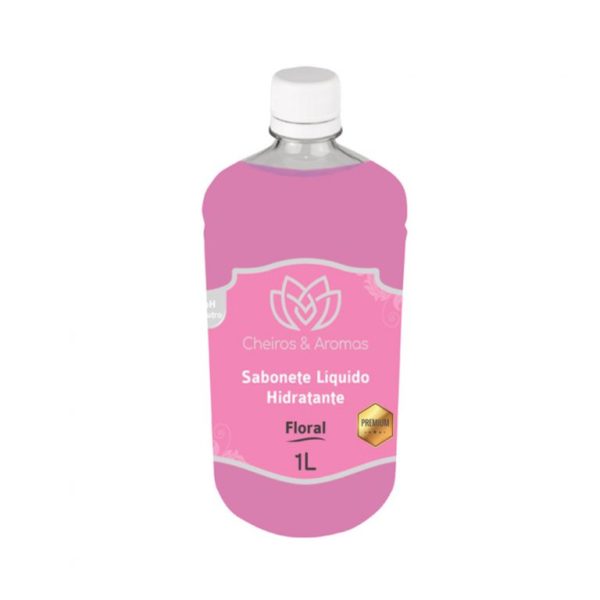 SABONETE LIQUIDO PREMIUM - 1 LITRO FLORAL