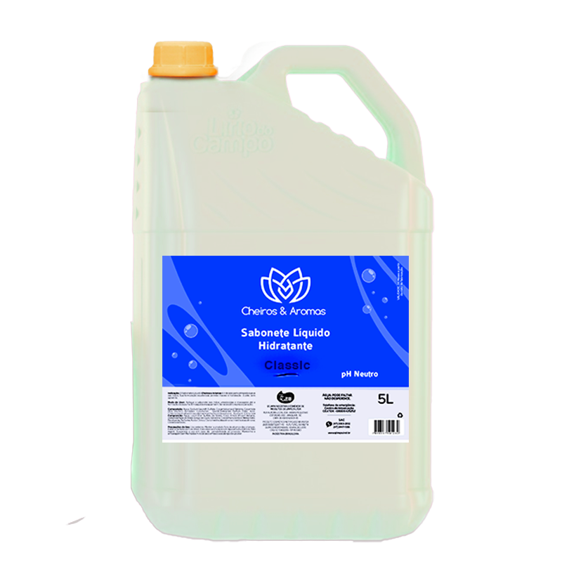 SABONETE LIQUIDO PREMIUM - 5 LITRO CLASSIC